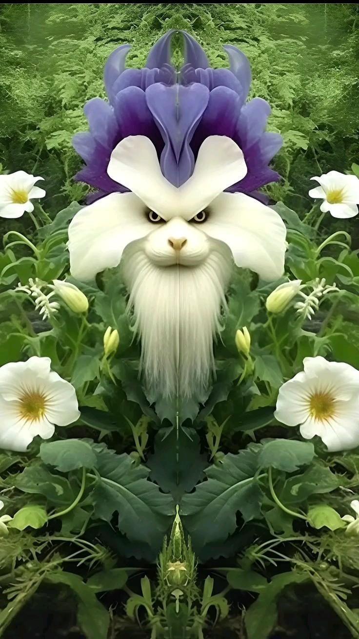 Whispering Meadow: Tranquil Floral Array